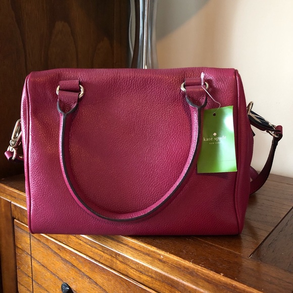 BNWT Authentic Kate Spade Hadlen Grant Park, Berry - Picture 3 of 8